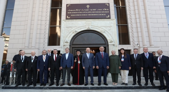 Cumhurbaşkanı Erdoğan, Mor Efrem Süryani Kadim Ortodoks Kilisesi’nin açılış töreninde konuştu: (3)