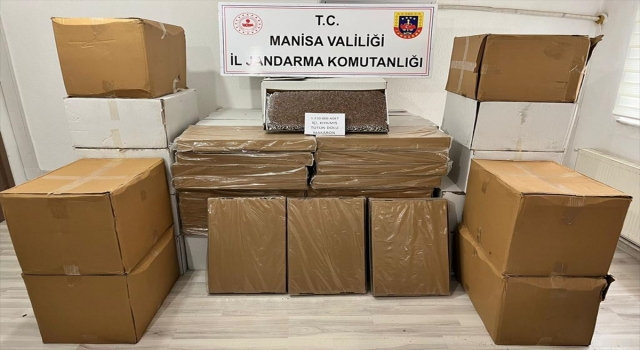 Manisa’da otobüste gümrük kaçağı sigara ve tütün ele geçirildi