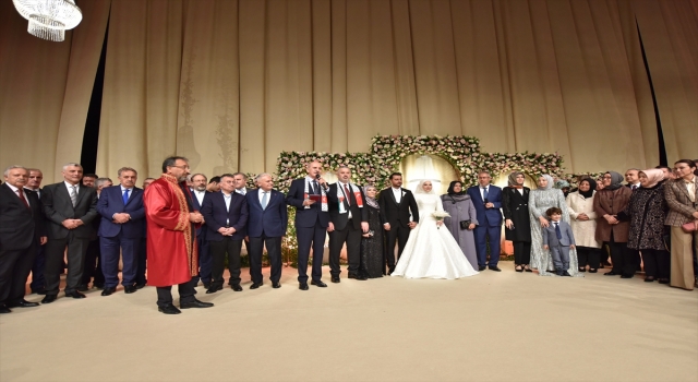 TBMM Filistin Dostluk Grubu Başkanı Turan’ın kızının nikah töreninde Gazze’de yaşananlar unutulmadı