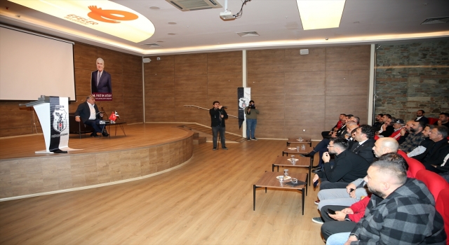 Beşiktaş Kulübü Başkan Adayı Serdal Adalı, Aydın’da kongre üyeleriyle buluştu