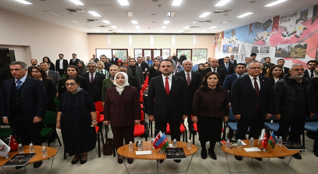Ankara’da Haydar Aliyev doğumunun 100. ve ebediyete intikalinin 20. yılında anıldı