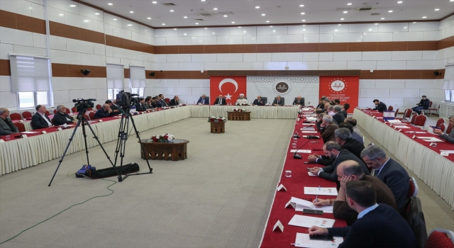 Diyanet İşleri Başkanı Erbaş, TİDKONSEY İstişare Toplantısı’nda konuştu: