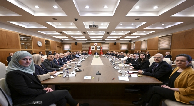 Dışişleri Bakanı Fidan, Ankara’da basın mensuplarıyla bir araya geldi: (1)