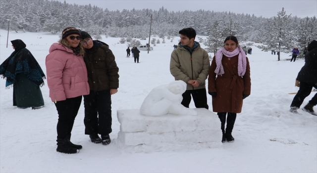 Kastamonu’daki 3. Yayla Kış Festivali’nde Filistinli çocuklar anıldı 