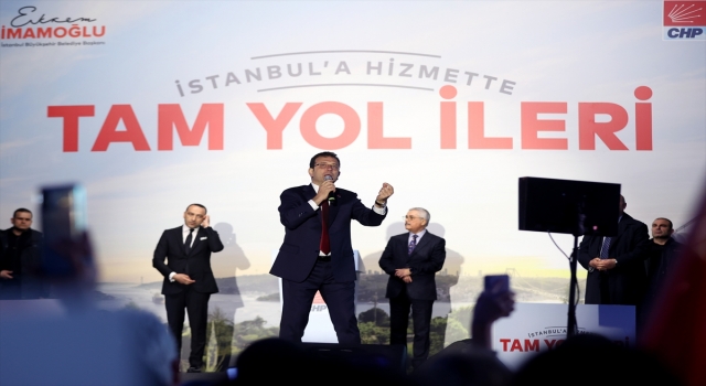 İBB Başkanı İmamoğlu, Güngören ve Esenler’de halk buluşmasına katıldı