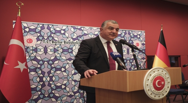Türkiye’nin Berlin Büyükelçiliği, Almanya’daki Türk toplumu temsilcilerine iftar verdi