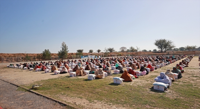 Türkiye Diyanet Vakfı, Pakistan’da ramazan yardımı dağıtımına devam ediyor