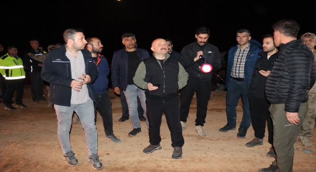 Adıyaman’da işçilerin kaldığı konteynerlerde çıkan yangın söndürüldü