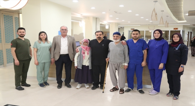 ”Bir deri, bir kemik” geldiği hastanede vücuduna yayılan kanserden kurtuldu