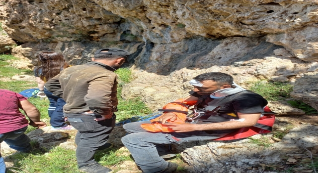 Mardin’de kayalıklardan düşen kişi ağır yaralandı