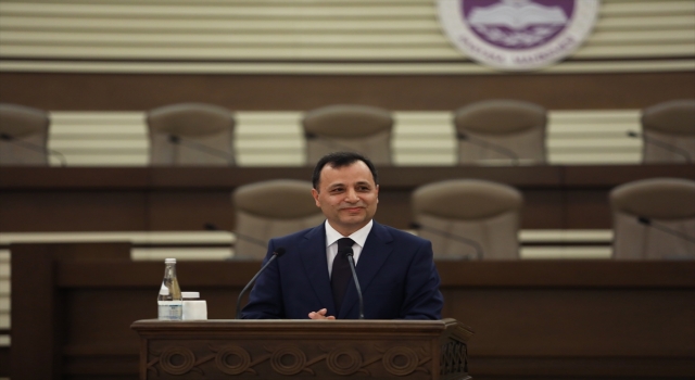 AYM Başkanı Arslan, veda töreninde konuştu: 