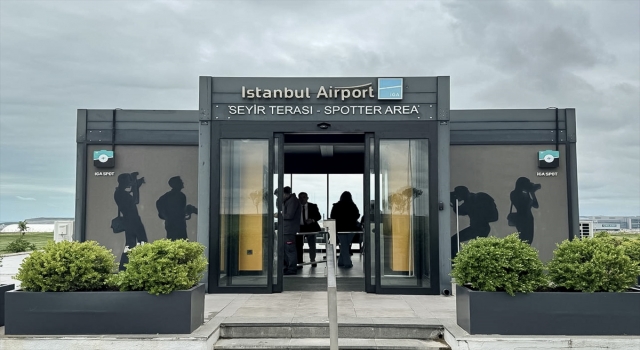 İstanbul Havalimanı’ndaki spotter alanı yeniden hizmete açıldı