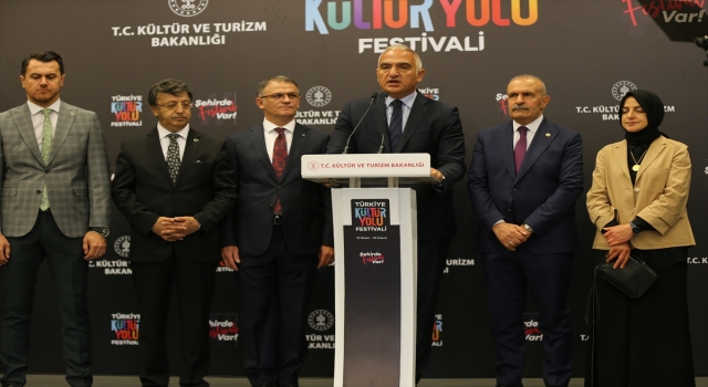 Kültür ve Turizm Bakanı Ersoy, Van Kültür Yolu Festivali’nin açılışına katıldı: