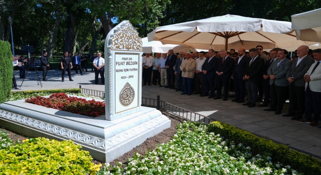 Prof. Dr. Fuat Sezgin, vefatının 6. yılında kabri başında anıldı