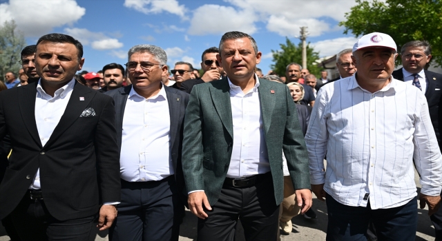 CHP Genel Başkanı Özel, Sivas olaylarında hayatını kaybedenler için düzenlenen anmada konuştu: