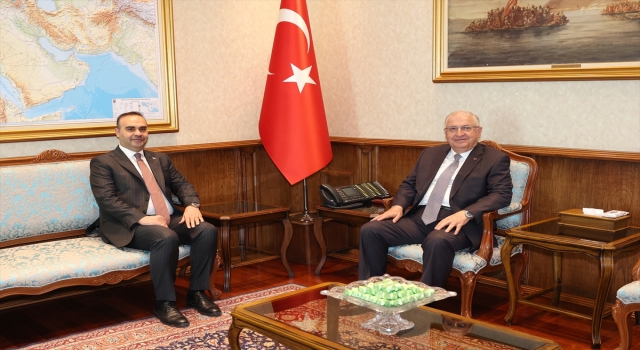 Milli Savunma Bakanı Güler, Sanayi ve Teknoloji Bakanı Kacır ile görüştü