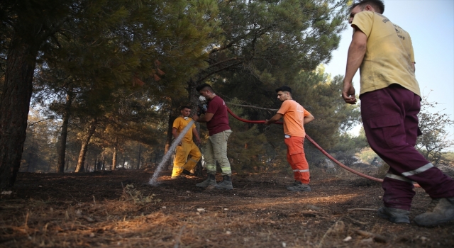 GÜNCELLEME 2 Balıkesir’de çıkan orman yangınına müdahale ediliyor