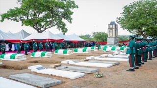 Nijerya’nın Delta eyaletindeki saldırıda ölen 16 askerin cenazesi defnedildi