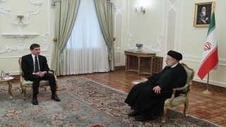 İran Cumhurbaşkanı Reisi, IKBY Başkanı Barzani ile ikili ilişkileri görüştü