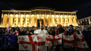Gürcistan’da ”yabancı etkinin şeffaflığı” konulu yasa tasarısı protesto edildi