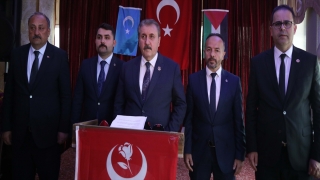 BBP Genel Başkanı Destici, Samsun’da basın toplantısı düzenledi: