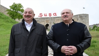 Belarus Cumhurbaşkanı Lukaşenko, Azerbaycan’da Fuzuli ve Şuşa’yı ziyaret etti