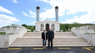 Azerbaycan Cumhurbaşkanı Aliyev, Zengilan’da yeni inşa edilen caminin açılışını yaptı